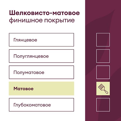 Краска для стен и потолков, Talatu Vadelma, шелковисто-матовая, база А, белая, 0,9 л фото