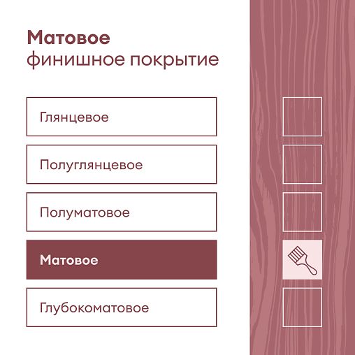 Лак для дерева Talatu Lehti 7, акриловый, матовый, база С, бесцветный, 0,9 л фото Лак для дерева Talatu Lehti 7, акриловый, матовый, база С, бесцветный, 0,9 л фото