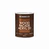 Краска для деревянных фасадов Komandor Wood Facade Acryl 20, полуматовая, база C, бесцветная, 0,9 л фото