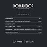 Краска для стен и потолков Komandor Interior 7, матовая, база А, белая, 9 л фото
