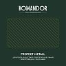 Грунт-эмаль по ржавчине 3 в 1 Komandor Protect Metall, глянцевая, 0,9 л, RAL 9005, черный фото Грунт-эмаль по ржавчине 3 в 1 Komandor Protect Metall, глянцевая, 0,9 л, RAL 9005, черный фото