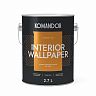 Краска для обоев Komandor Interior Wallpaper, матовая, база А, белая, 2,7 л фото Краска для обоев Komandor Interior Wallpaper, матовая, база А, белая, 2,7 л фото