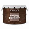 Антисептик для дерева Komandor Wood Protect, лессирующий, база С, бесцветный, 9 л фото