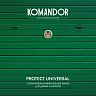 Эмаль универсальная Komandor Protect Universal, алкидная, полуматовая, база С, бесцветная, 0,9 л фото Эмаль универсальная Komandor Protect Universal, алкидная, полуматовая, база С, бесцветная, 0,9 л фото